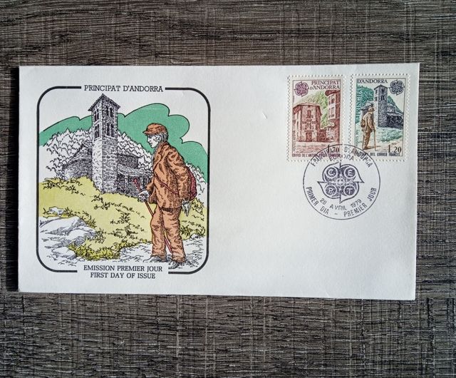 SELLOS SOBRES 1er Día TEMA 🇪🇺 EUROPA