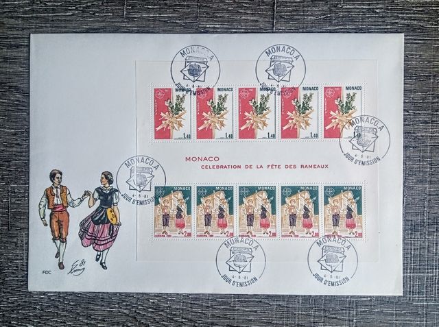 SELLOS SOBRES 1er Día TEMA 🇪🇺 EUROPA