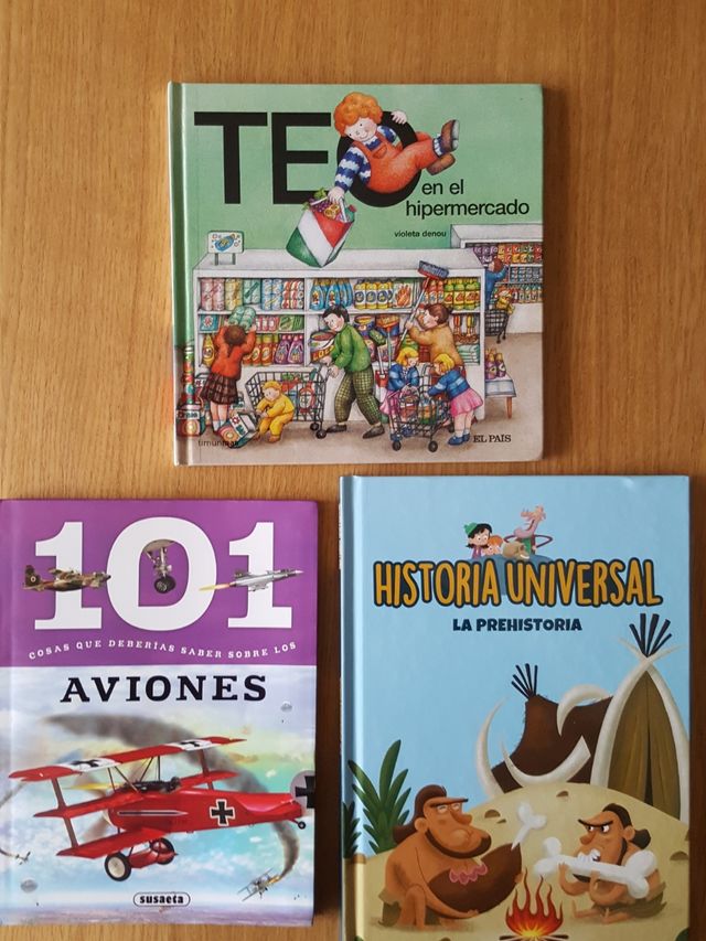 TEO , 101 cosas de aviones y La Prehistoria