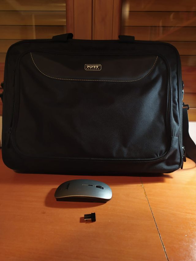 Funda Ordenador Portatil + raton inalambrico