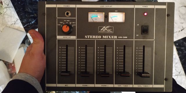 Mesa de mezclas RCA Acoustic Control SM500