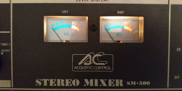 Mesa de mezclas RCA Acoustic Control SM500