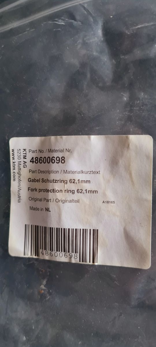 protector de barra de horquilla.