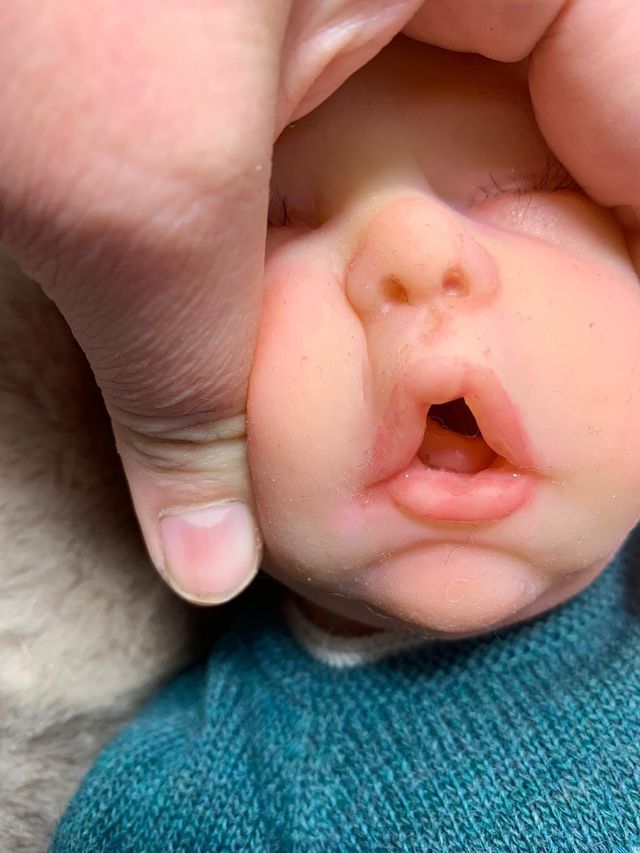 Reborn silicona niña 44 cm