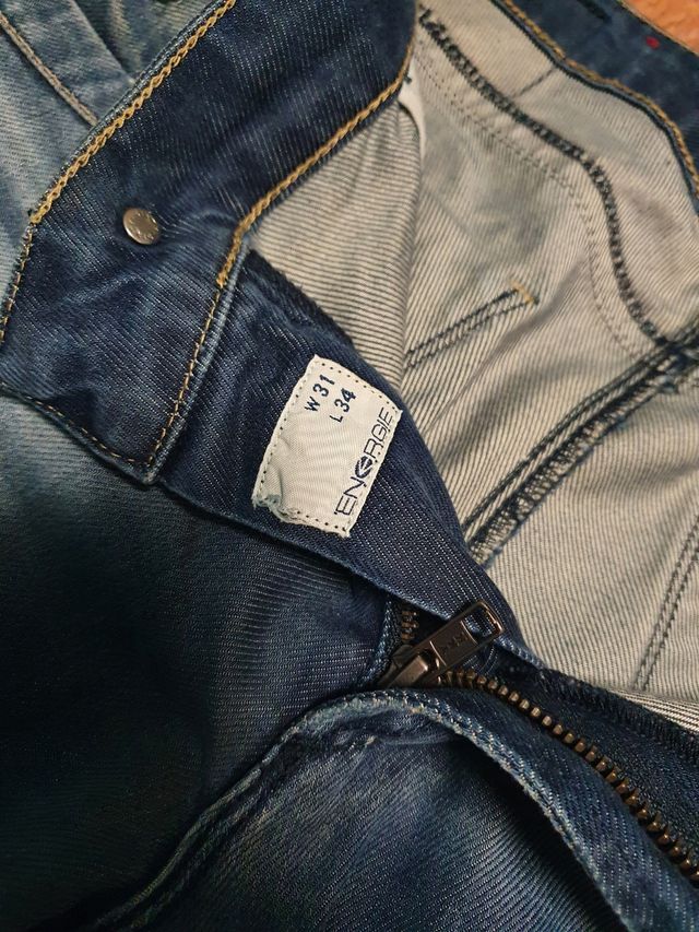 Jeans Energie Crooped Azul medio Talla 31