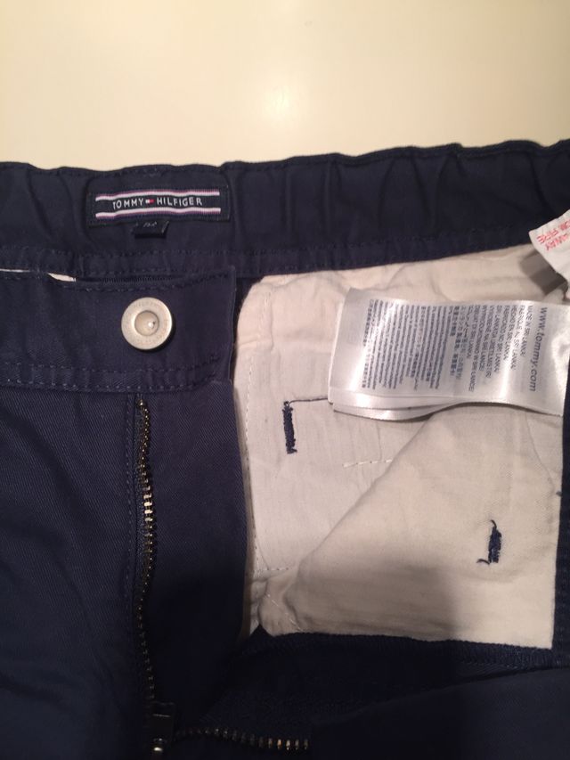 Pantalon azul marino Tommy Hilfiger