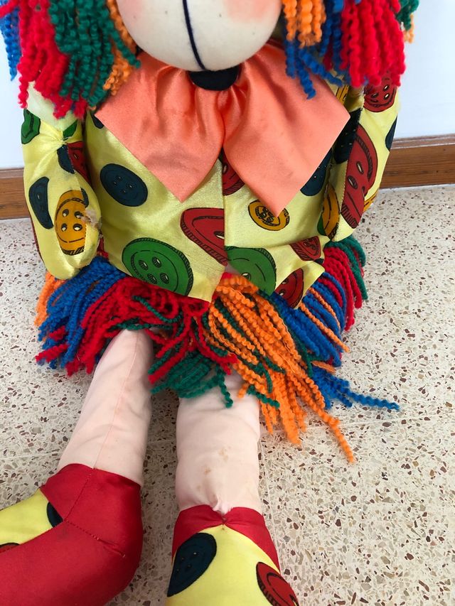 Muñeco grande Vintage Años 80 