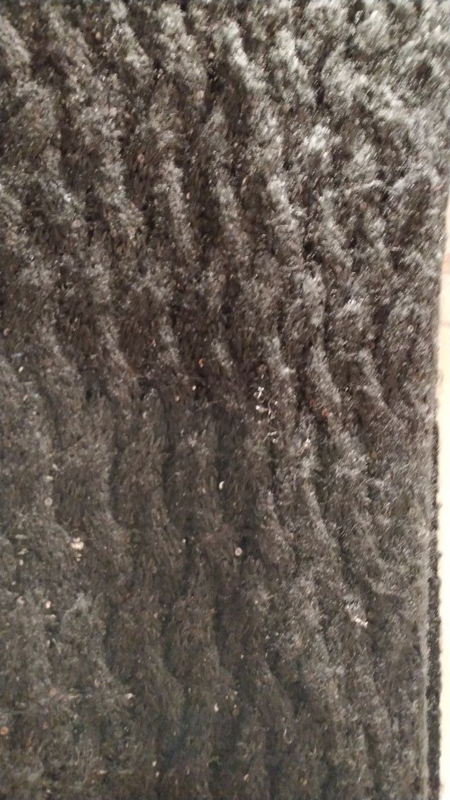 Bufanda negro con lentejuelas