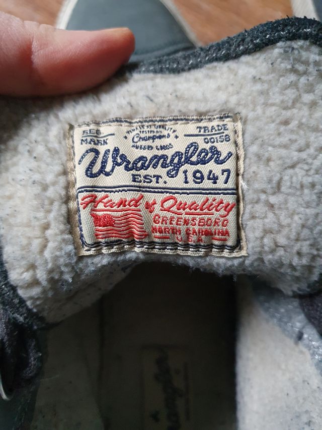 Zapatillas Wrangler Altas Talla 43