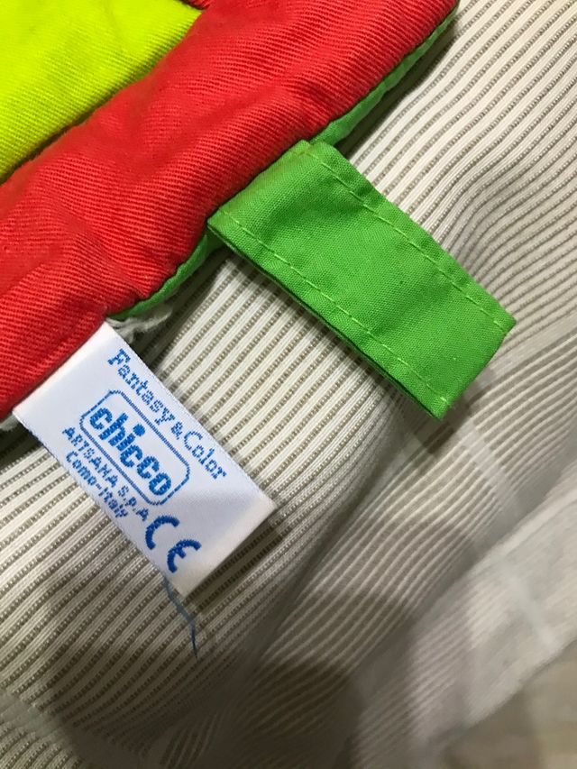 Manta bebe. Marca chico.