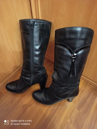 Botas Piel Mujer N°35 Marca Tolino.Hecho en España de segunda mano por 25  EUR en La Ceba en WALLAPOP