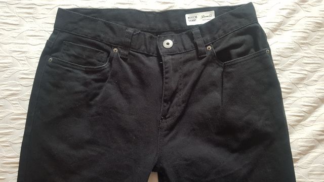 vaquero hombre negro T.34