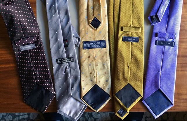 Set de 5 corbatas variadas