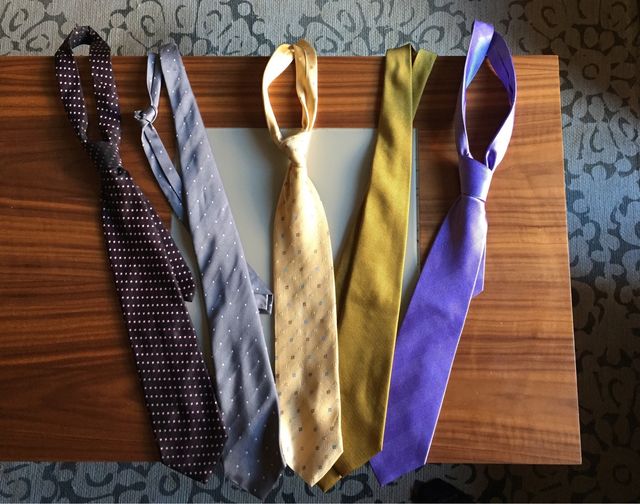 Set de 5 corbatas variadas