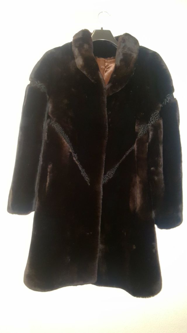 Abrigo de piel animal