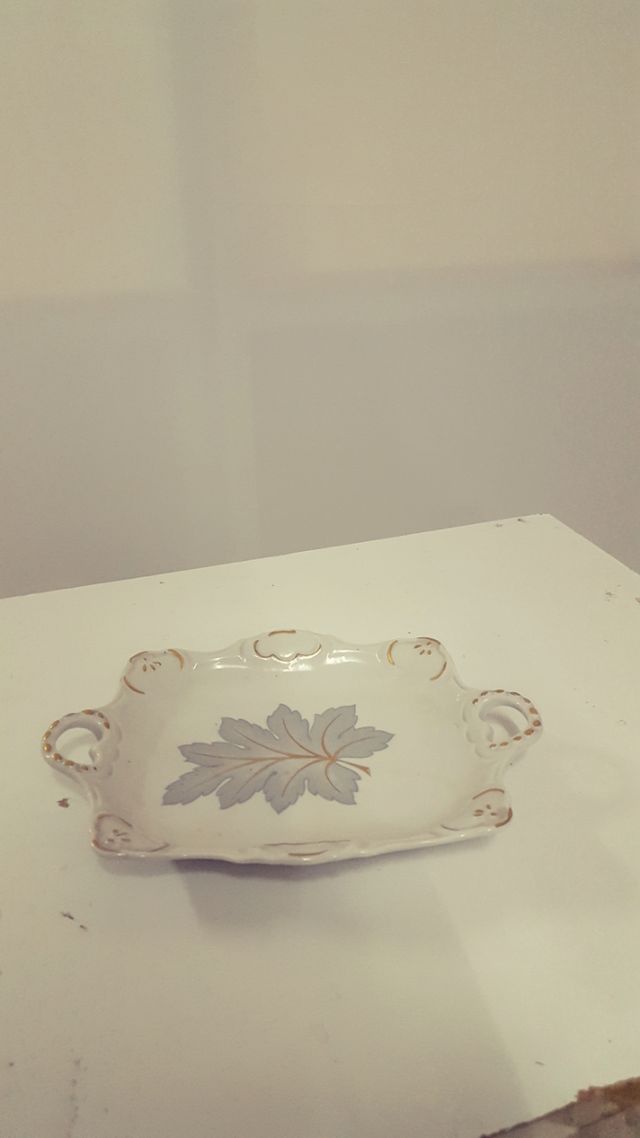 bandeja de porcelana