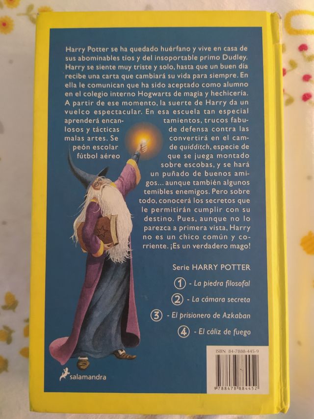 HARRY POTTER Y LA PIEDRA FILOSOFAL