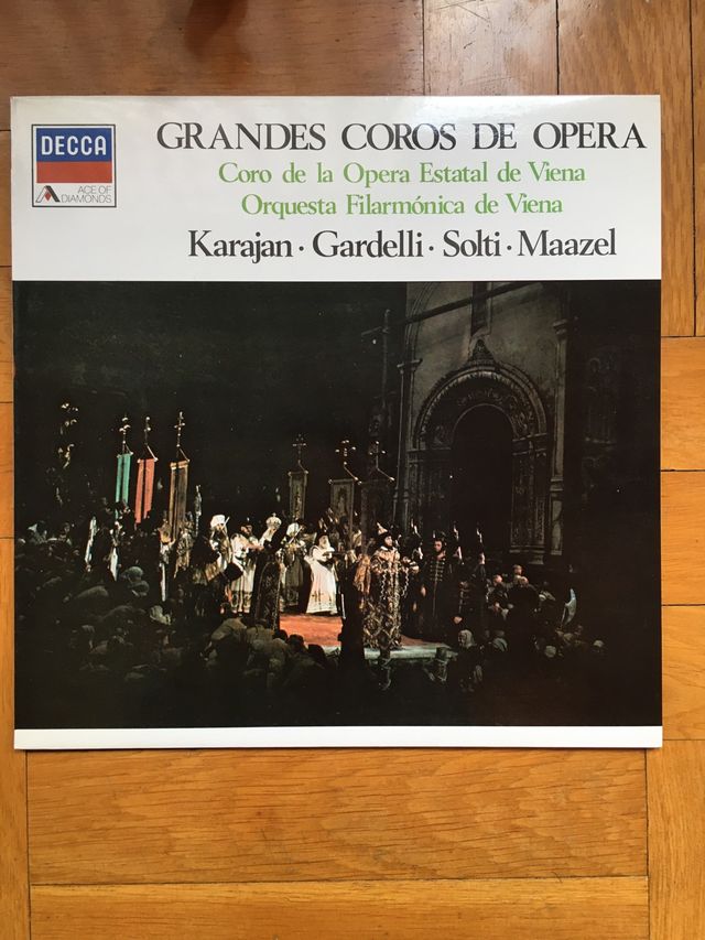 Vinilo Grandes Coros de Ópera