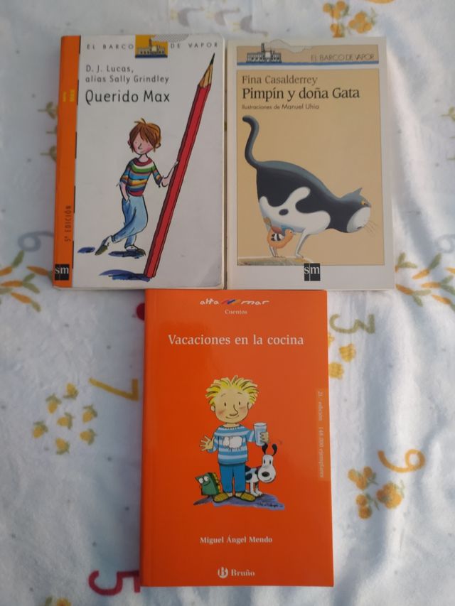 TRES LIBROS INFANTILES