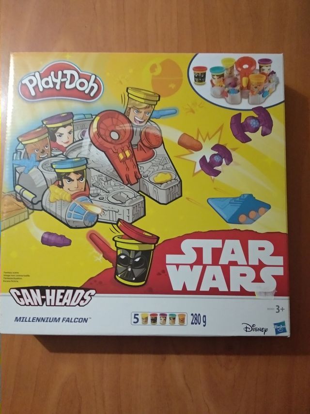 Play Doh Star Wars Halcón milenario