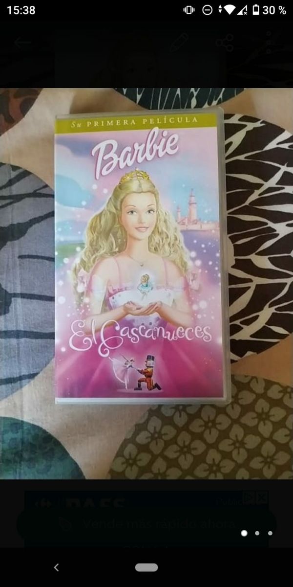 película VHS Barbie en el cascanueces