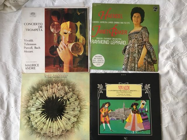 4 vinilos música clásica