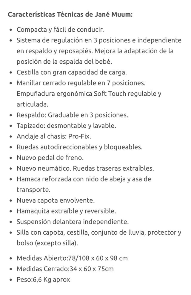 Carrito bebe con capazo y la silla con plasticos