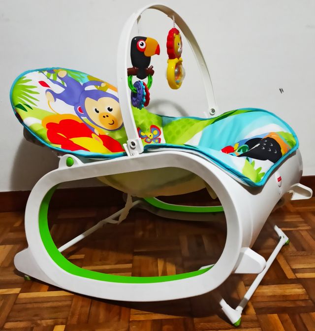 Silla-balancín multietapas Fisher-Price