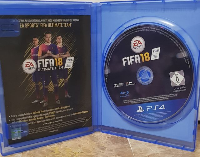 juego PS4 (fifa 18)