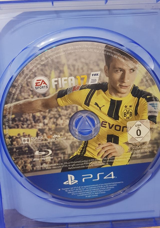 juego PS4 (fifa 17)