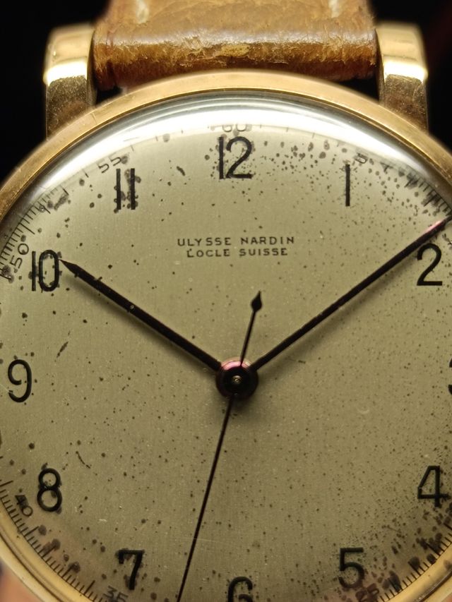 Ulysse Nardin vintage Oro 18 k.