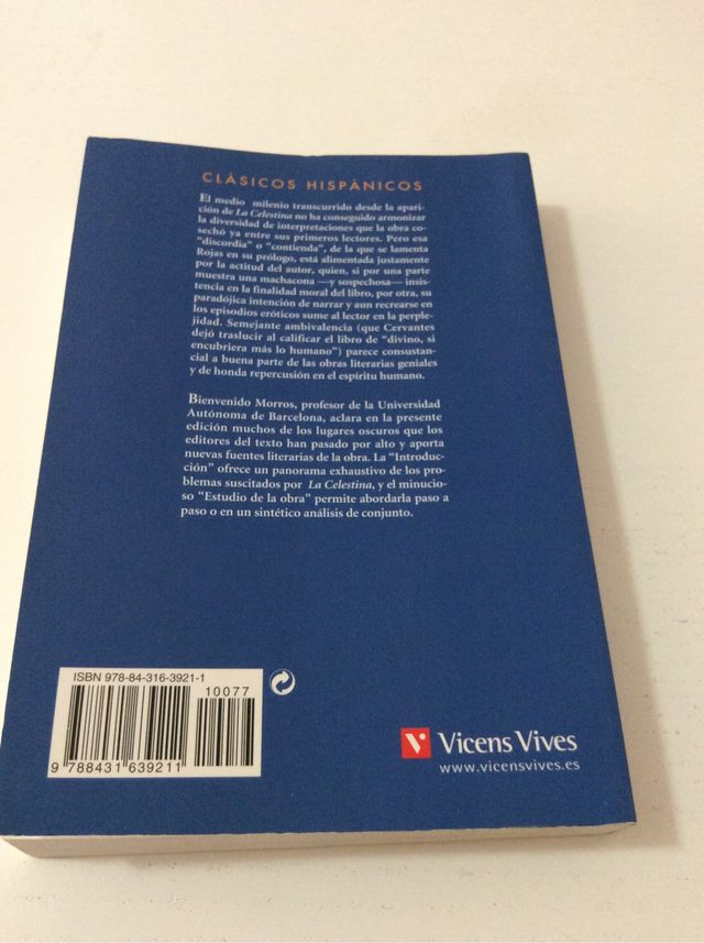 LA CELESTINA Fernando de Rojas