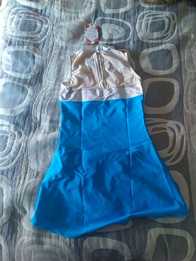 maillot talla 42..niña..gasa fantasia y licra