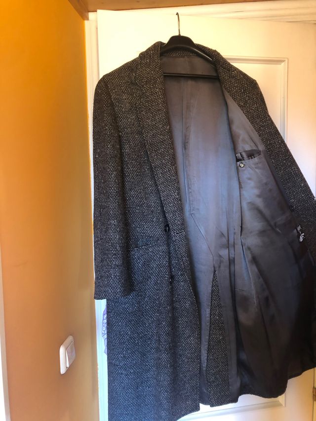 Gabardina hombre Lana