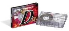 Cinta de Casette TDK D90