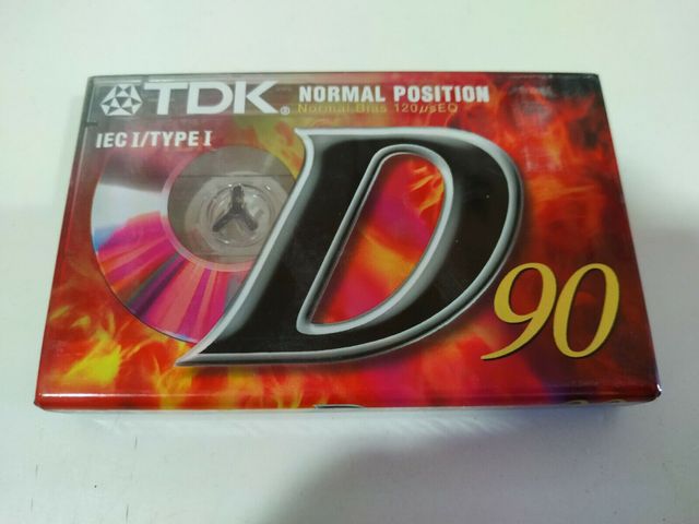 Cinta de Casette TDK D90