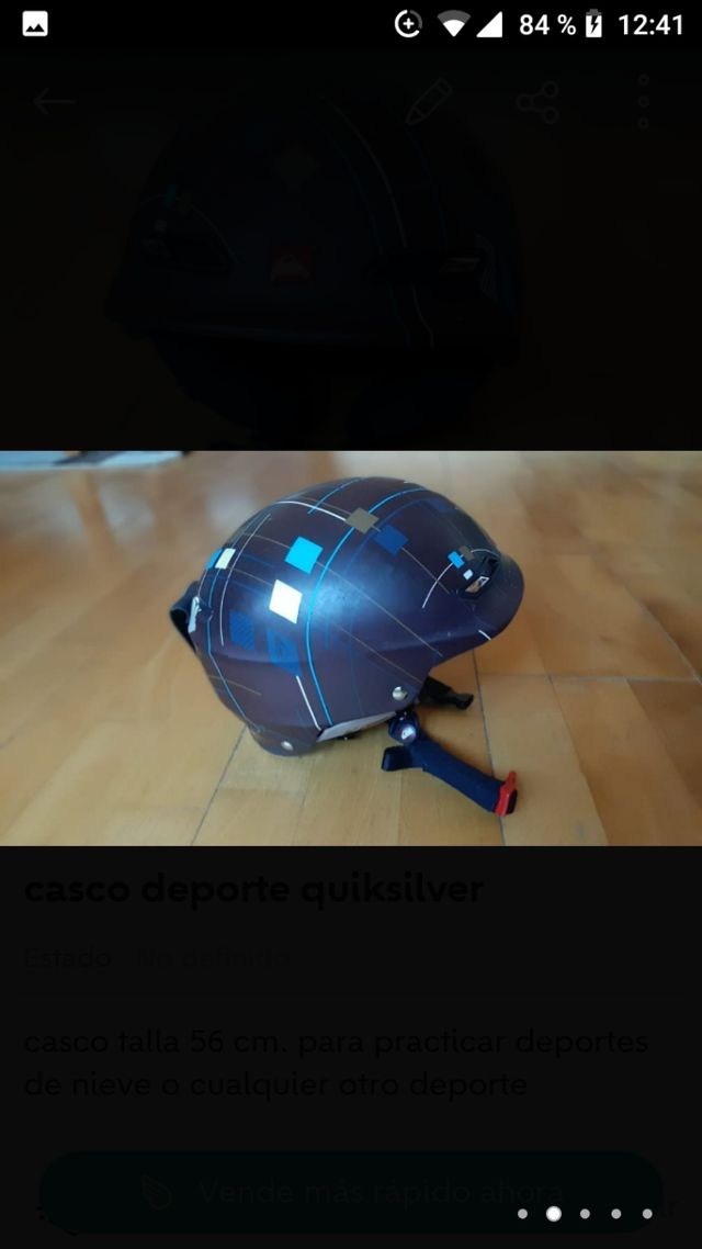 casco talla 56 nieve
