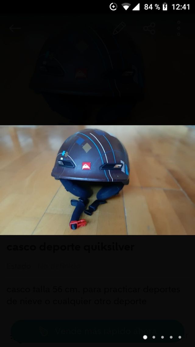 casco talla 56 nieve
