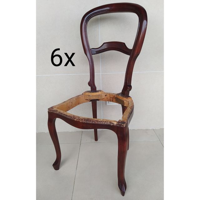 Sillas isabelinas antiguas