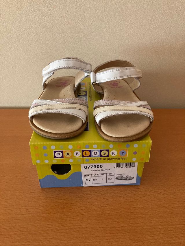 Sandalias pablosky niña talla 27