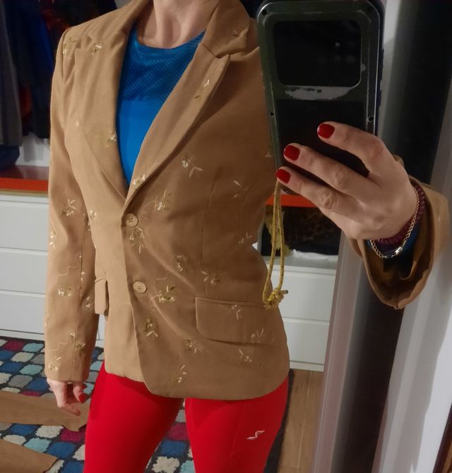 traje americana y pantalon mujer talla M