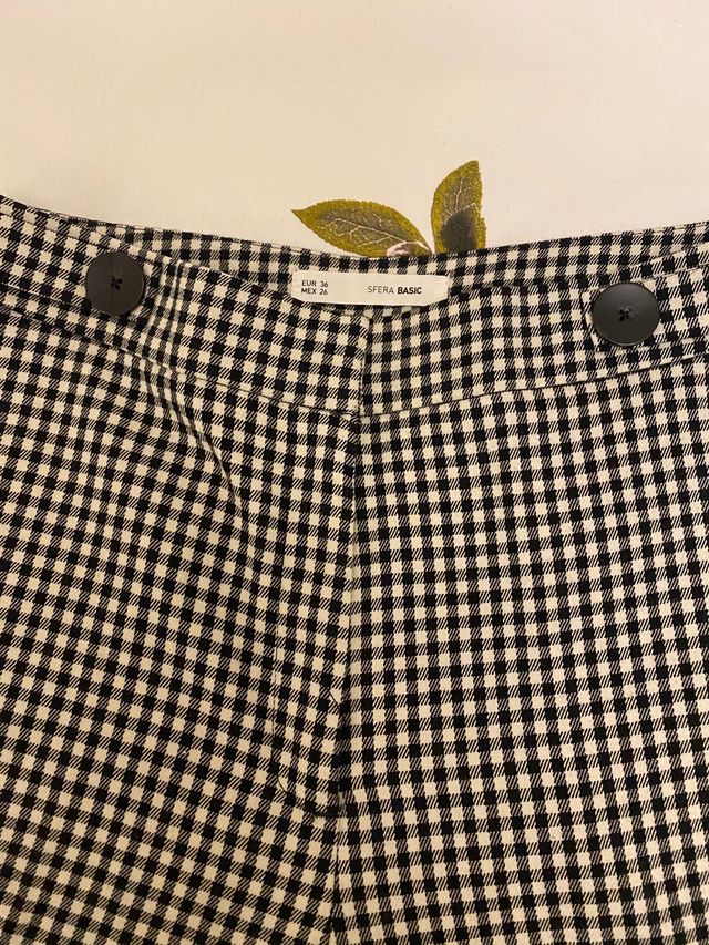 Pantalón cuadritos