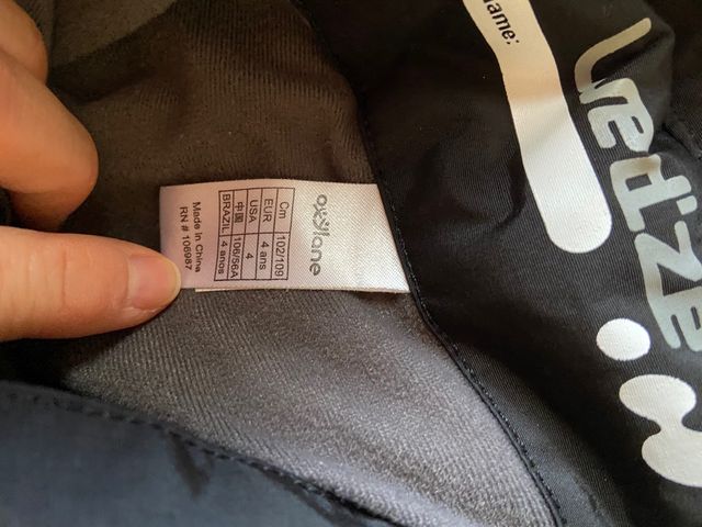 Pantalón nieve y manoplas