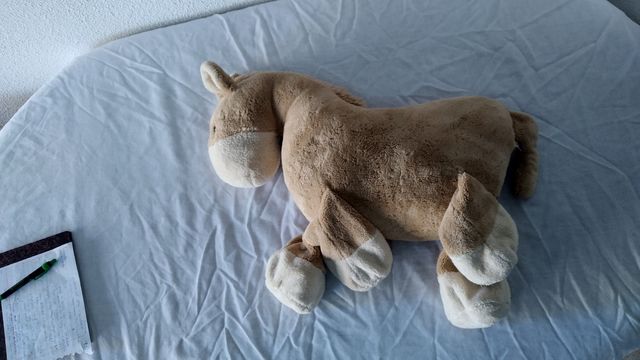 peluche caballo grande y suave