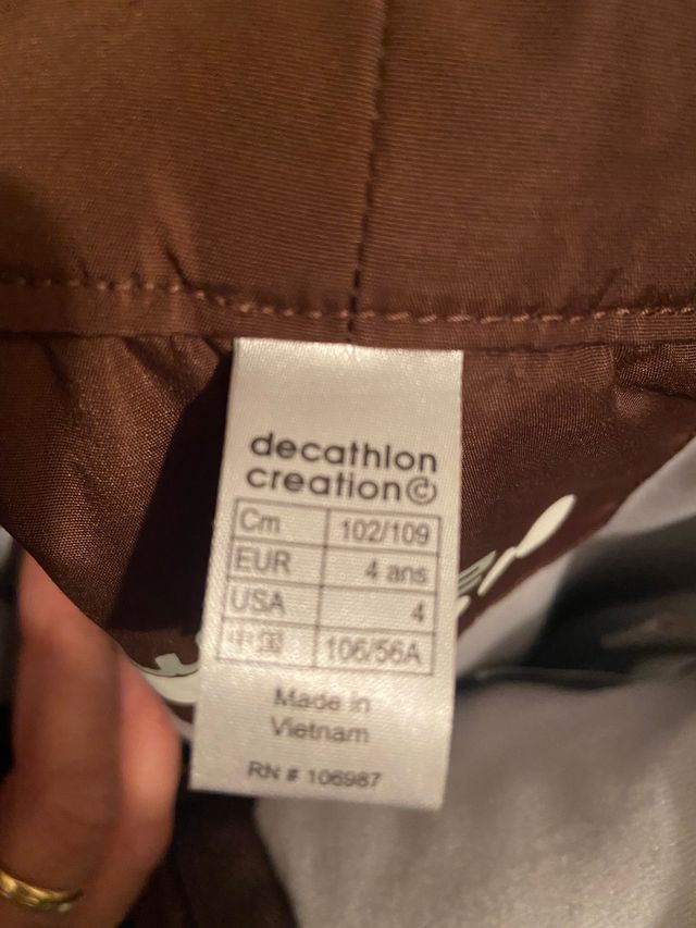 Pantalón nieve talla 4 años (102-109cm)