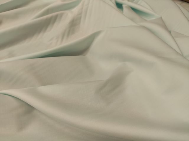 Tela algodón satinado verde clarito 7m