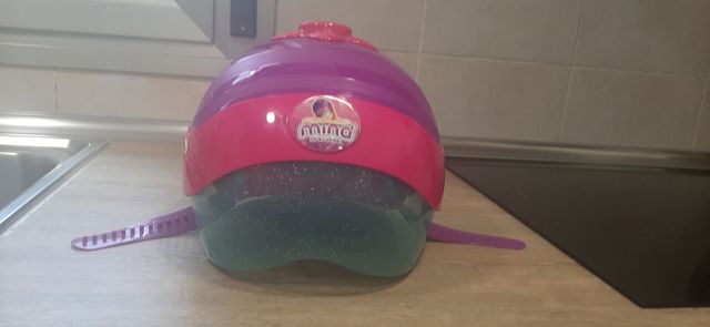 Casco masaje y musica relajante infantil