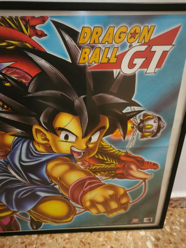 Poster enmarcado Dragon ball GT