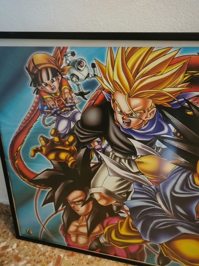 Poster enmarcado Dragon ball GT