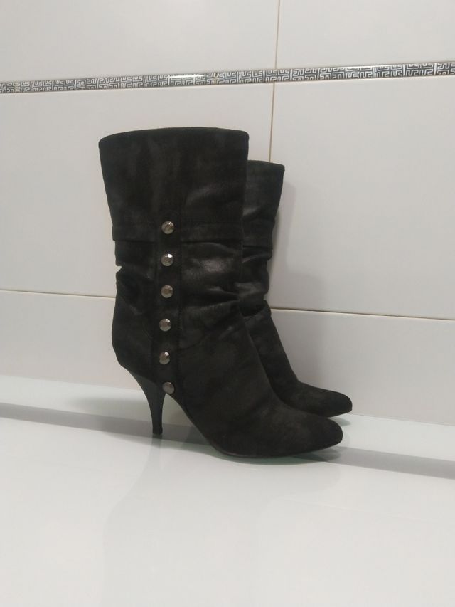 Bota Mujer Caña Media Buen estado T.38